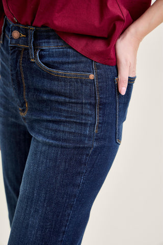 Judy Blue High Waist Straight Denim Jeans 82627