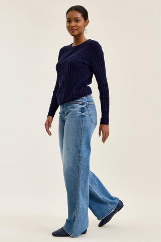Judy Blue High Waist Column Straight Denim Jeans 82737