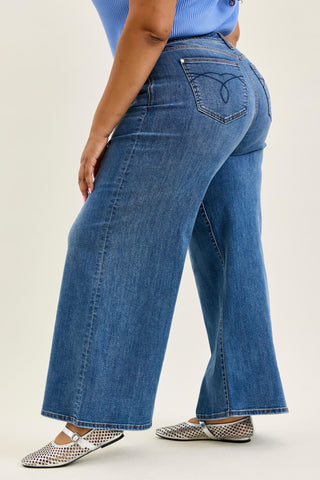 Judy Blue High Waist Palazzo Denim Jeans 82749