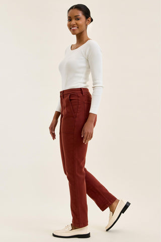 Judy Blue High Waist Pumpkin Spice Aurora Weekender Denim Jeans 881197