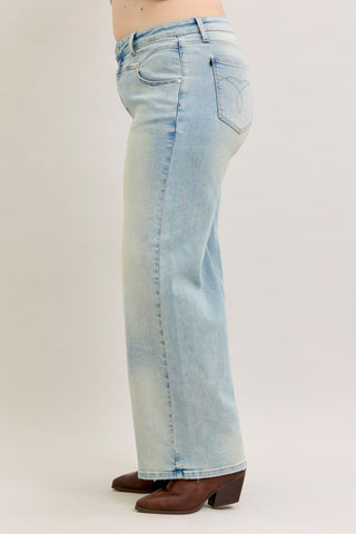 Judy Blue High Waist Column Straight Denim Jeans 881044