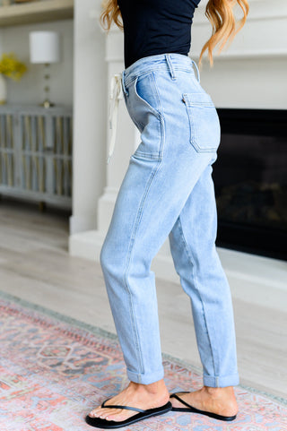 Judy Blue Cooper High Rise Vintage Denim Jogger - Exclusive