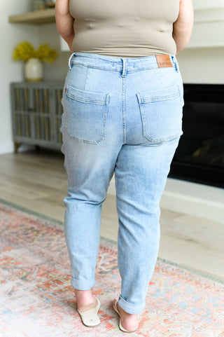 Judy Blue Cooper High Rise Vintage Denim Jogger - Exclusive
