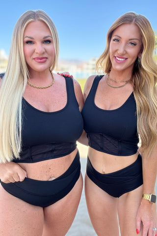 White Birch Down the Block, On A Beach Two Piece Swimsuit