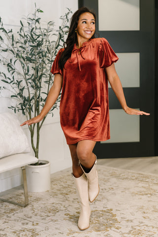 One Eleven North Damsel in This Velvet Dress