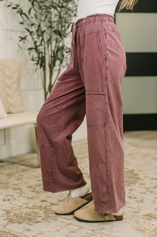 One Eleven North Darlin' So It Goes Mineral Wash High Waisted Sweats