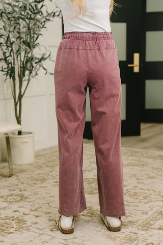 One Eleven North Darlin' So It Goes Mineral Wash High Waisted Sweats