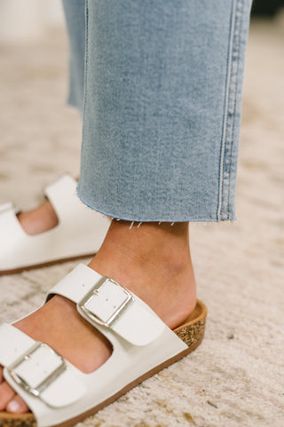 Judy Blue Dawn Mid Rise Ankle Straight w Bandana Loop - Exclusive