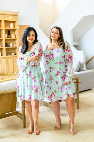 Haptics Delightfully Yours Floral Dress