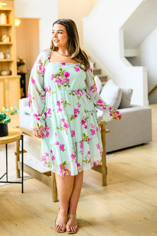 Haptics Delightfully Yours Floral Dress
