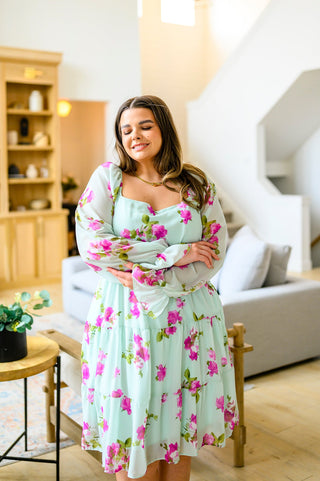 Haptics Delightfully Yours Floral Dress