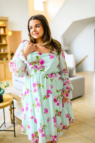 Haptics Delightfully Yours Floral Dress