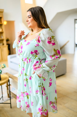 Haptics Delightfully Yours Floral Dress