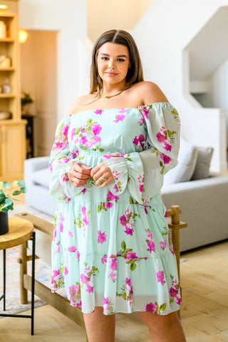 Haptics Delightfully Yours Floral Dress