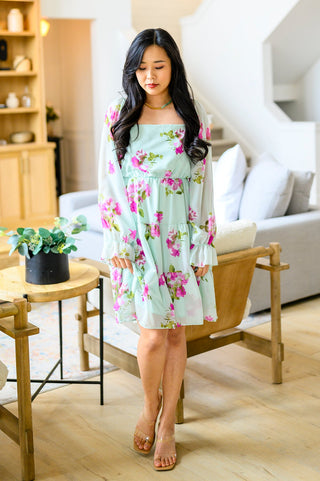 Haptics Delightfully Yours Floral Dress