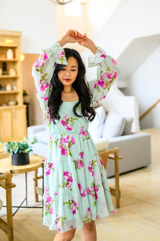 Haptics Delightfully Yours Floral Dress