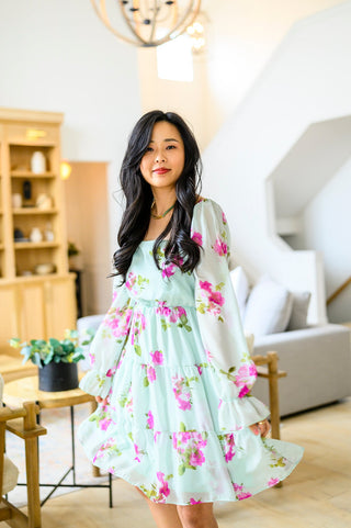 Haptics Delightfully Yours Floral Dress