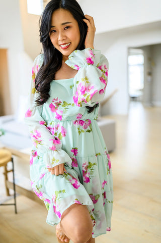 Haptics Delightfully Yours Floral Dress