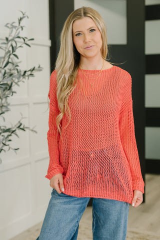 One Eleven North Desert Bloom Loose Knit Sweater