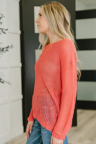 One Eleven North Desert Bloom Loose Knit Sweater