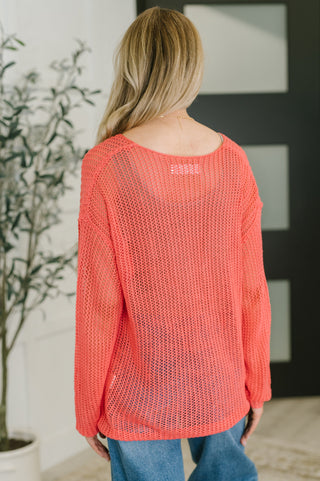 One Eleven North Desert Bloom Loose Knit Sweater