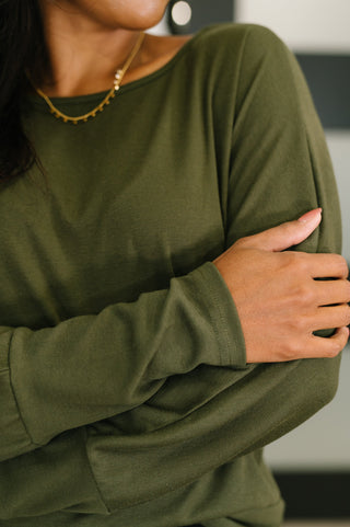 One Eleven North Dinner Plans Dolman Long Sleeve