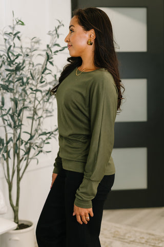 One Eleven North Dinner Plans Dolman Long Sleeve