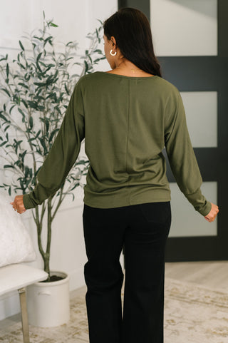 One Eleven North Dinner Plans Dolman Long Sleeve