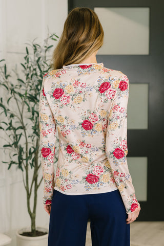 Haptics Direction to Perfection High Neck Long Sleeve Top