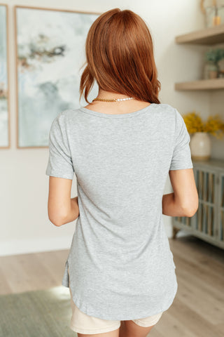 A.gain Don't Underestimate Me V-Neck Top