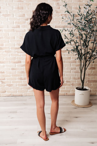 Jodifl Don't Worry 'Bout a Thing V-Neck Romper