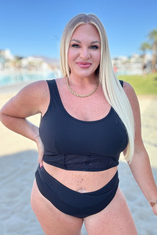 White Birch Down the Block, On A Beach Two Piece Swimsuit