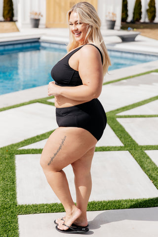 White Birch Down the Block, On A Beach Two Piece Swimsuit