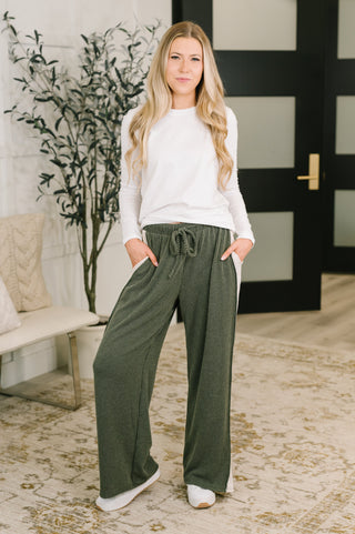 Zenana Down to the Basics Long Sleeve Top in White