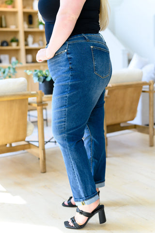 Judy Blue Downtown High Rise Boyfriend Jeans - Exclusive