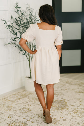 Dream a Little Dream Embroidered Dress