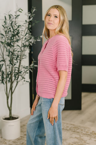 Haptics Dreaming All Day Sweater Knit Button Down