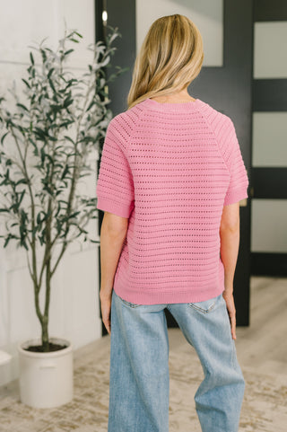 Haptics Dreaming All Day Sweater Knit Button Down