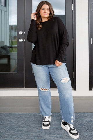 Very J Drive Downtown Dolman Sleeve Top
