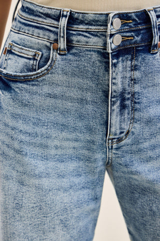 Judy Blue High Waist Double Waistband Marlow Arc Denim Jeans 881102