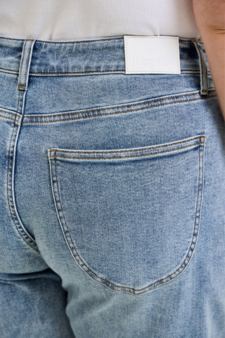 Judy Blue High Waist Rigid Magic Lace Up Marlow Arc Denim Jeans 881175
