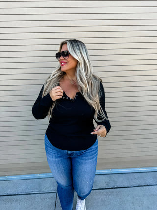 Blakeley Brooklyn Snap Henley in Five Colors