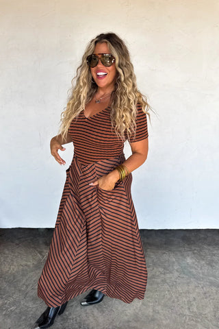 Blakeley Calista Stripe Dress