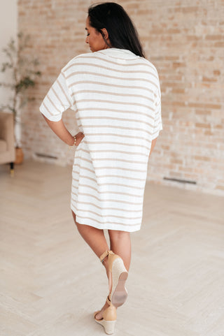 BiBi Easy Street Striped Dress