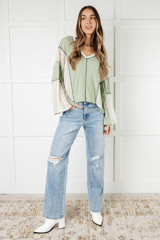 One Eleven North Elemental My Dear Patchwork Top