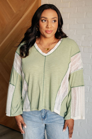One Eleven North Elemental My Dear Patchwork Top