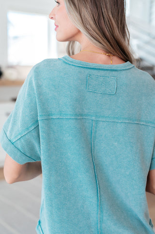 Very J End of Beginning Mineral Wash Top