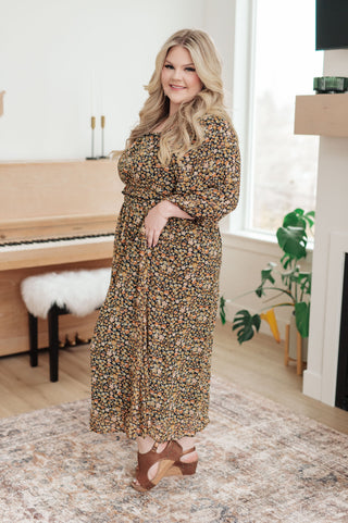 Polagram Ever So Briefly Floral Maxi Dress