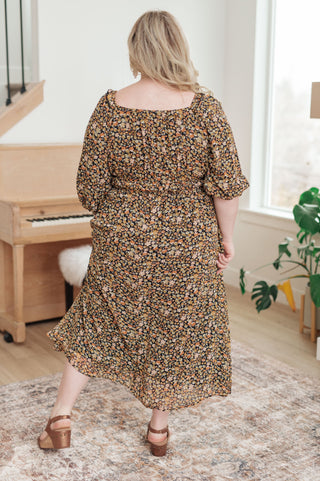 Polagram Ever So Briefly Floral Maxi Dress