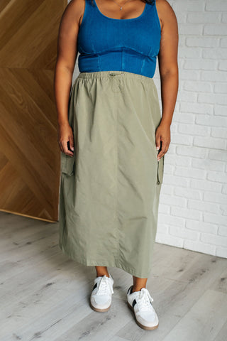 Polagram Explain It Away Cargo Skirt